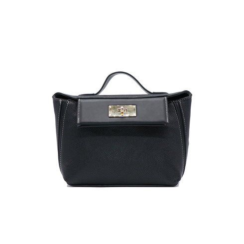 2WAYターンロックミニショルダーハンドバッグ 12-1174